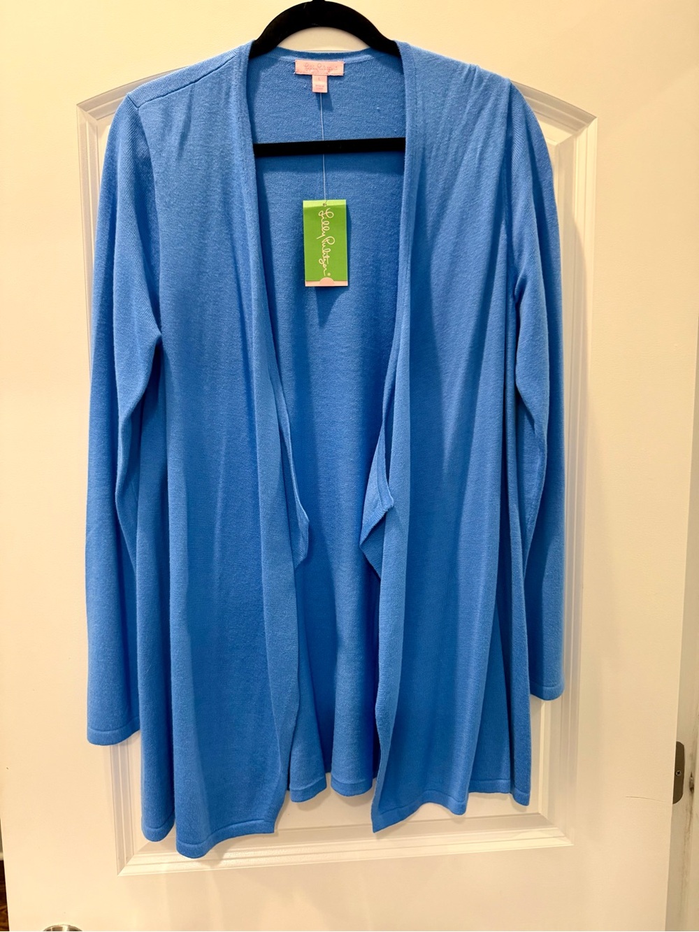 Lilly Pulitzer Dustin Cardigan cashmere blend NWT in Bennet Blue